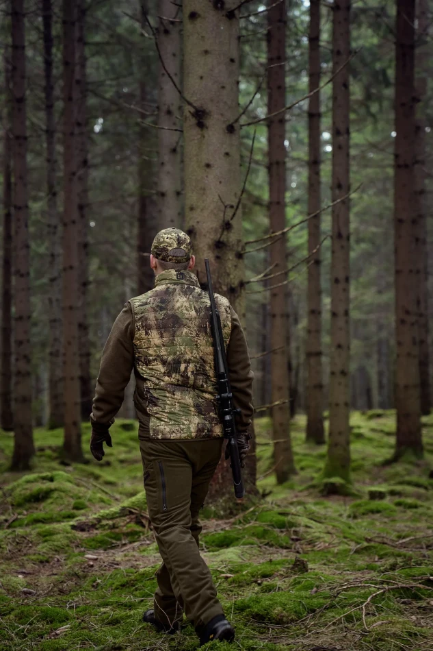Deer Stalker Camo Reversible Packable Waistcoat