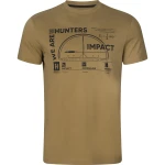 Impact S/S t-shirt, kolor: Golden Brown