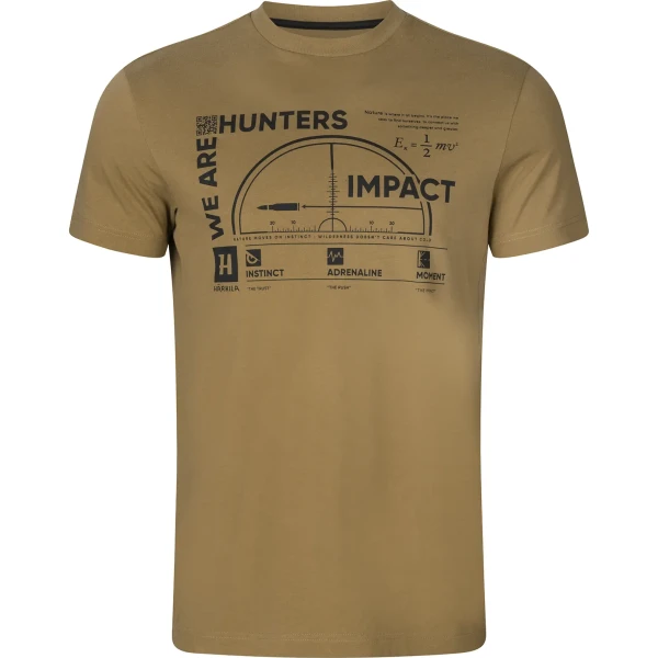Impact S/S t-shirt, kolor: Golden Brown
