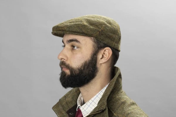 Harkila Kenmore Flat Cap, kolor: Forest Green