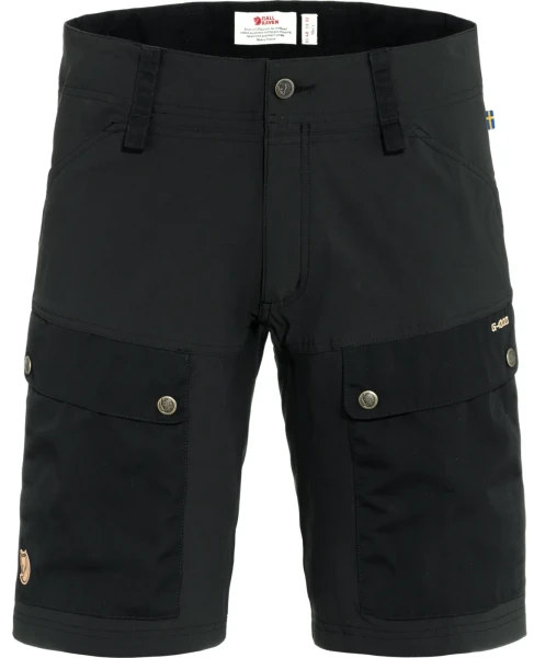 Fjallraven Keb Shorts kolor: 550-550 - Black-Black