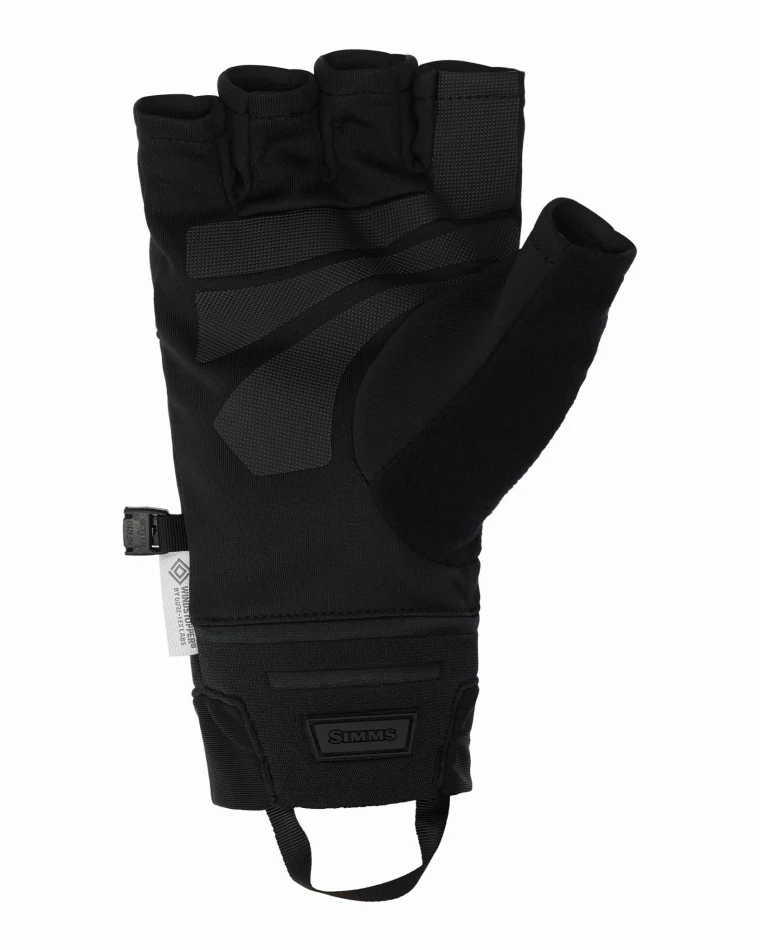 Simms Windstopper Half-Finger Glove, kolor: 001 - black