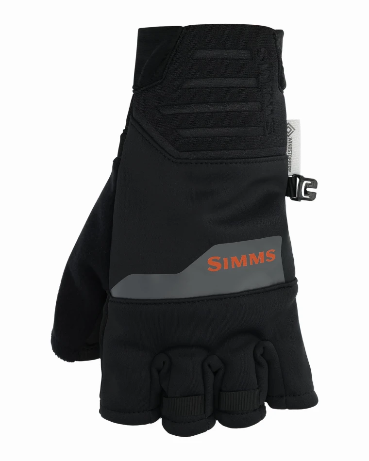Simms Windstopper Half-Finger Glove, kolor: 001 - black