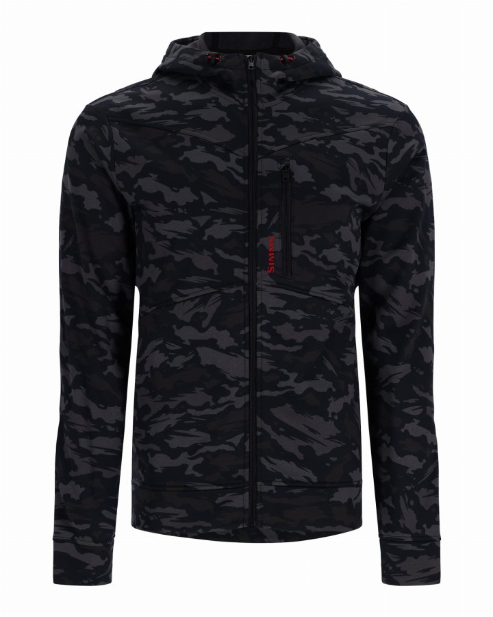 Simms CX Hoody Full Zip, kolor: 1032 - Ghost Camo