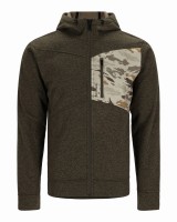 Simms CX Hoody Full Zip, kolor: 3008 - Dark Stone / Ghost Camo Stone