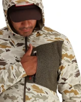 Simms CX Hoody Full Zip, kolor: 3002 - Ghost Camo Stone