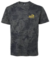 Geoff Anderson Organic Tee Logo, kolor: Black Leaf, złote logo