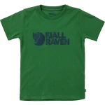 Kids Fjallraven Logo T-shirt, kolor: 678 - Palm Green