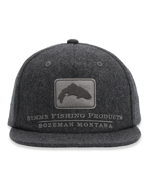Wool Trout Icon Cap, kolor: 2002 - Graphite