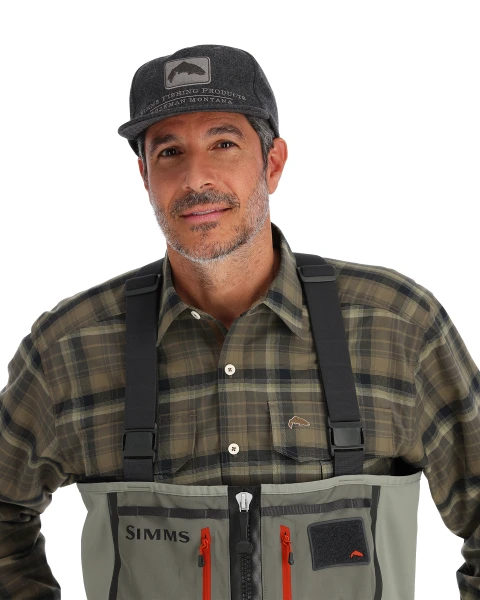 Wool Trout Icon Cap, kolor: 2002 - Graphite