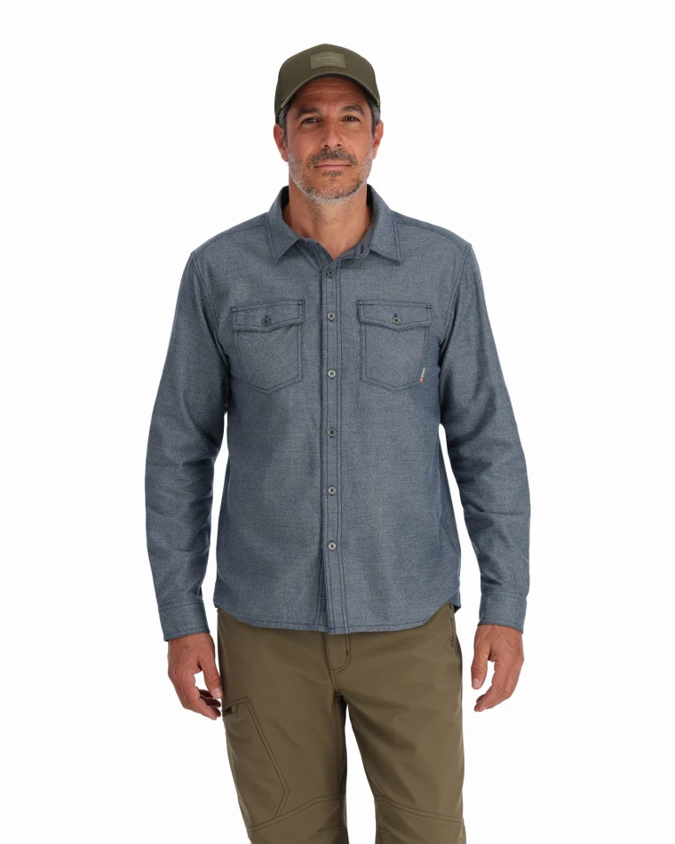 Shoal Flannel Shirt, kolor: 403 - Midnight