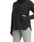 Women's Rivershed Sweater, kolor: 010 - Black Heather