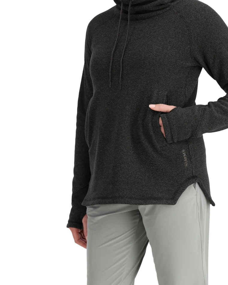 Women's Rivershed Sweater, kolor: 010 - Black Heather