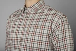 Milford Shirt, kolor: Bloodstone Red/White