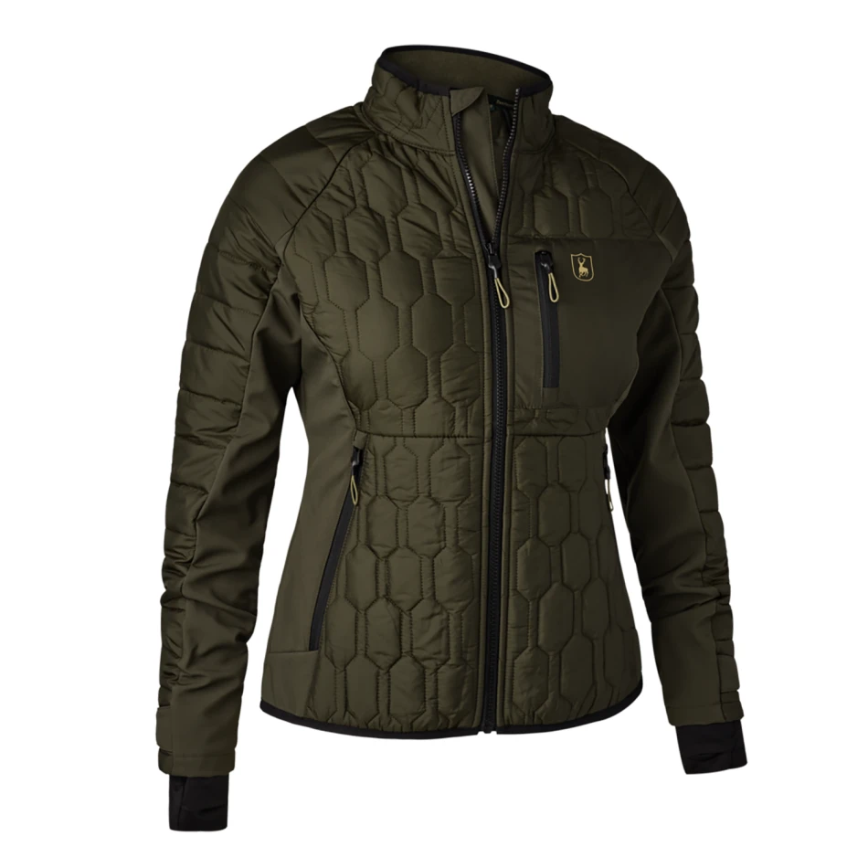 Lady Mossdale Quilted Jacket, kolor: 361 - Forest Green