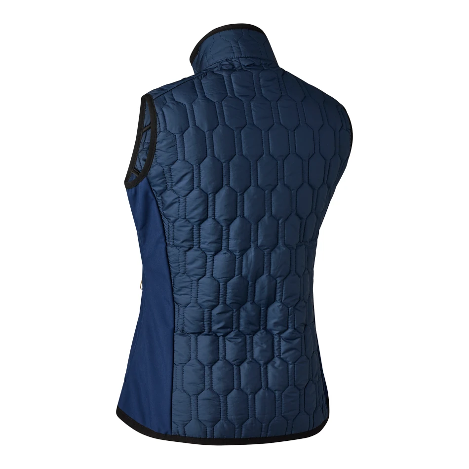 Lady Mossdale Quilted Waistcoat, kolor: 785 - Dress Blues