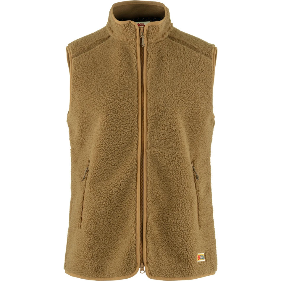 Fjallraven Vardag Pile Fleece Vest W, kolor: 232 - Buckwheat Brown