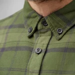 Ovik Twill Shirt, kolor: 662-620-Deep Forest-Green