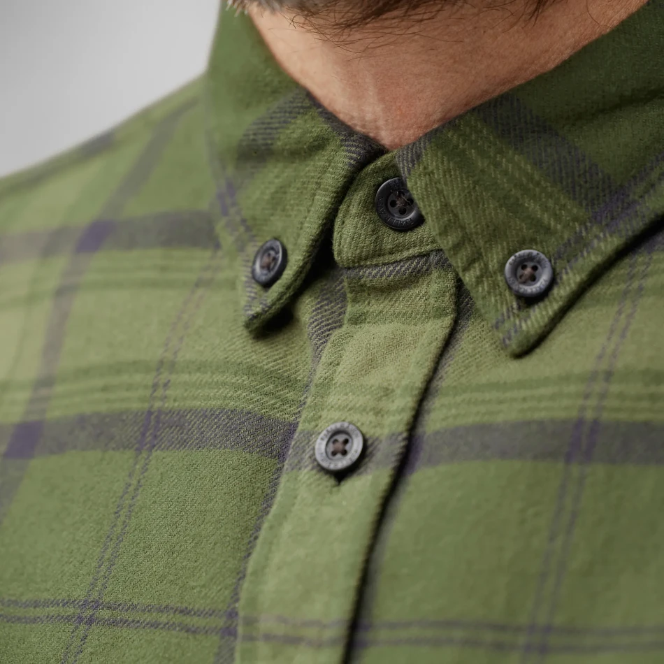 Ovik Twill Shirt, kolor: 662-620-Deep Forest-Green