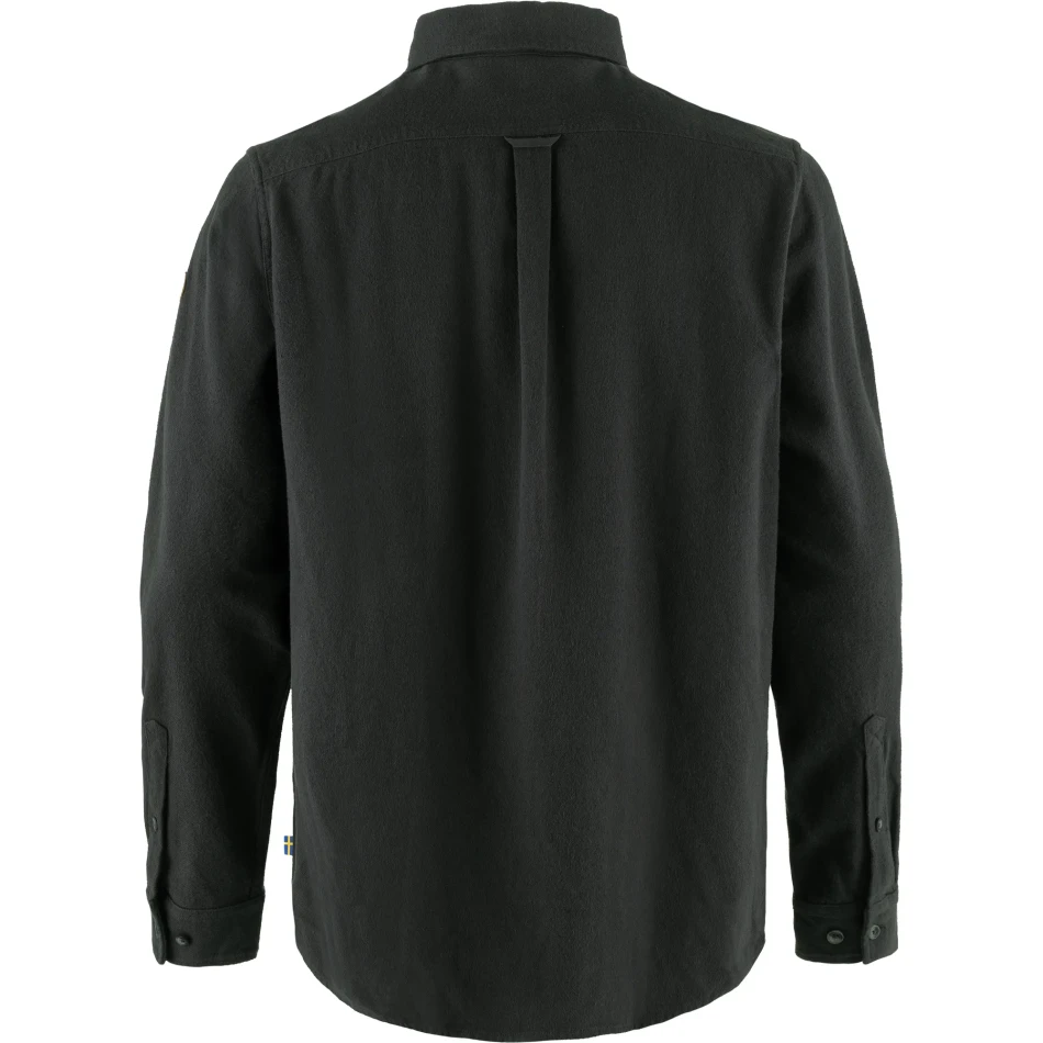 Ovik Twill Shirt, kolor: 030-030-Dark Grey-Dark Grey