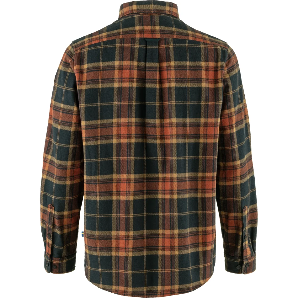 Ovik Twill Shirt, kolor: 215-555-Autumn Leaf-Dark Navy