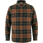 Ovik Twill Shirt, kolor: 215-555-Autumn Leaf-Dark Navy