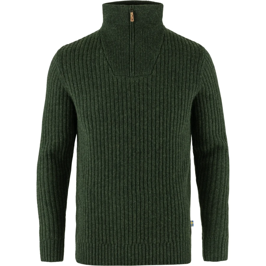 Ovik Half Zip Knit, kolor: 662-Deep Forest