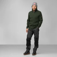 Ovik Half Zip Knit, kolor: 662-Deep Forest