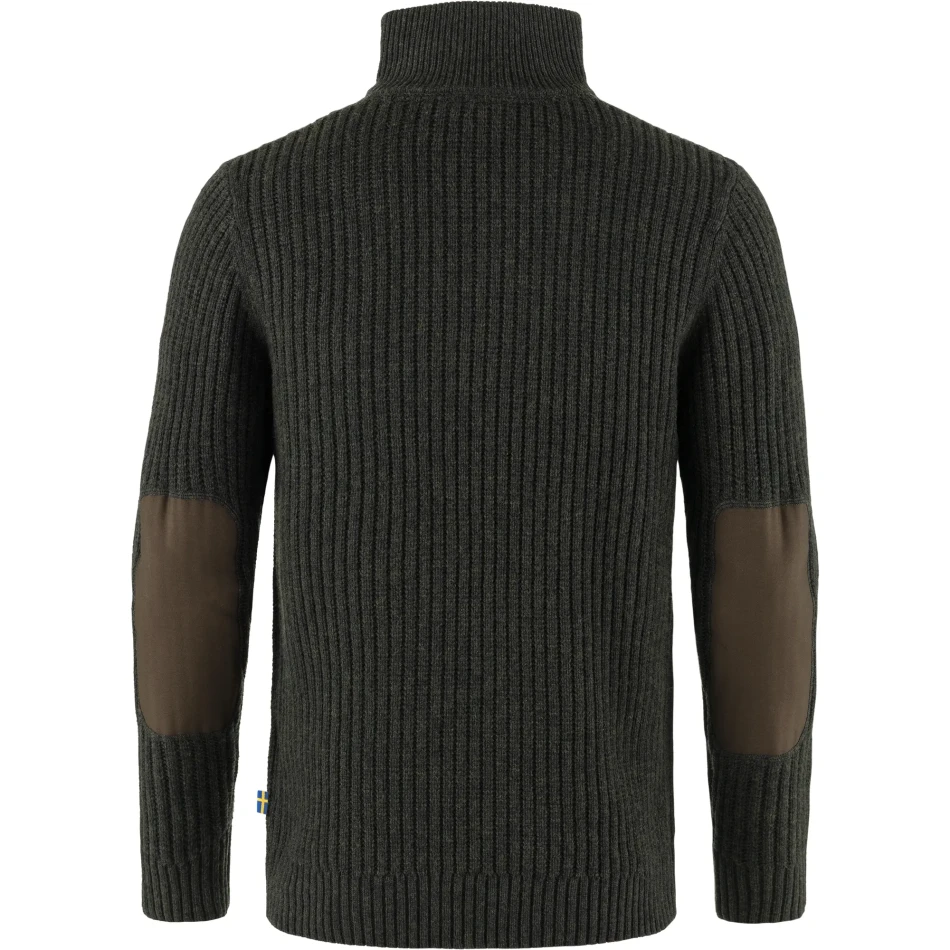 Ovik Half Zip Knit, kolor: 633-Dark Olive