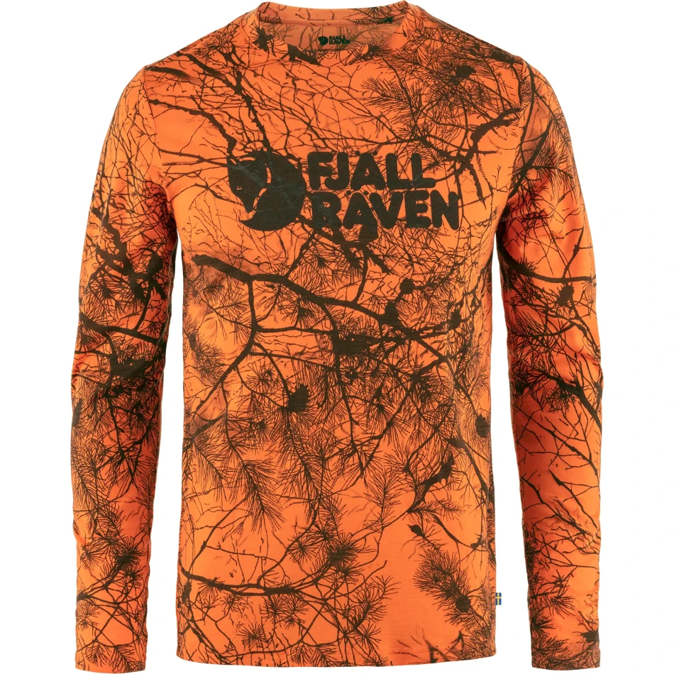 Varmland Wool LS, kolor: 261-Orange Multi Camo