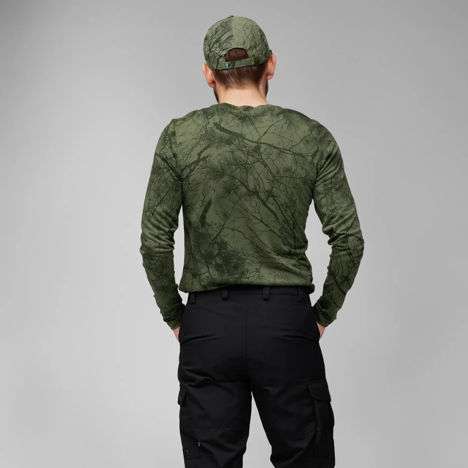 Varmland Wool LS, kolor: 625-Green Camo