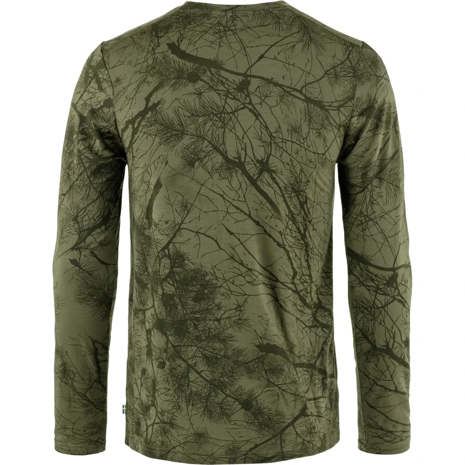 Varmland Wool LS, kolor: 625-Green Camo