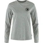 Fjallraven 1960 Logo T-shirt LS W, kolor: 020-999 - Grey-Melange