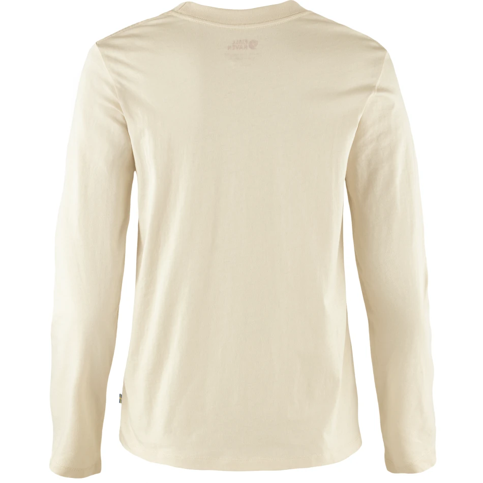 Fjallraven 1960 Logo T-shirt LS W, kolor: 113 - Chalk White