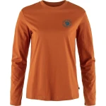 Fjallraven 1960 Logo T-shirt LS W, kolor: 243 - Terracotta Brown
