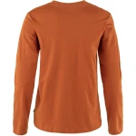 Fjallraven 1960 Logo T-shirt LS W, kolor: 243 - Terracotta Brown