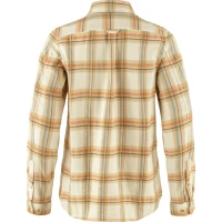 Ovik Heavy Flannel Shirt W, kolor: 113-196 - Chalk White / Dune Beige