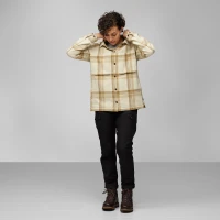 Singi Flannel Overshirt W, kolor: 113-196 - Chalk White /  Dune Beige