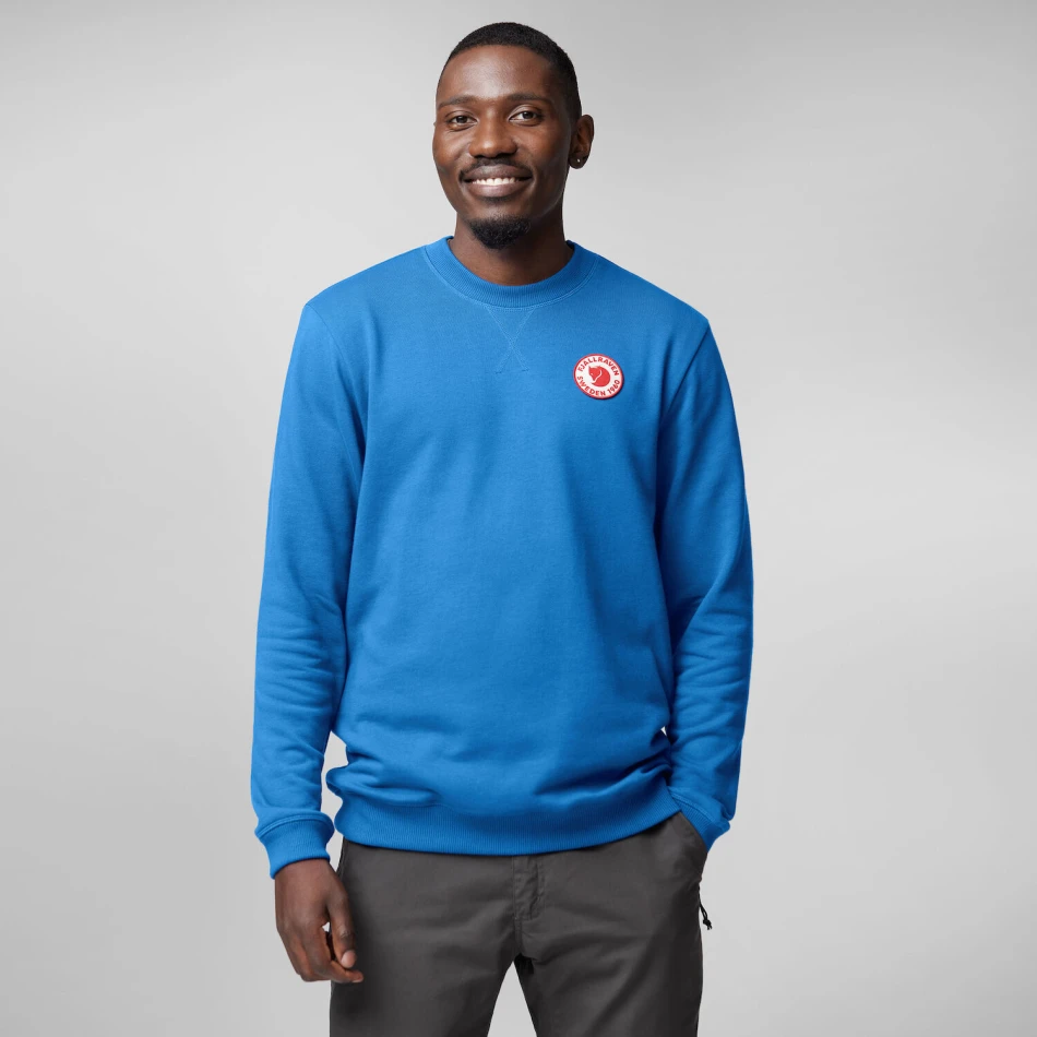 1960 Logo Badge Sweater, kolor: 538 - Alpine Blue