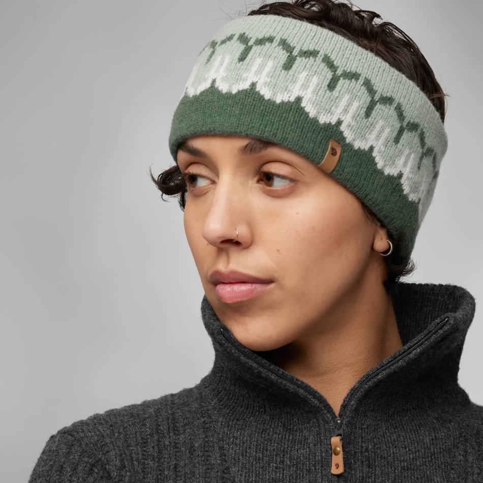Ovik Path Knit Headband, kolor: 679-674 - Deep Patina-Misty Green