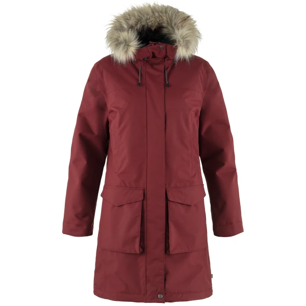 Nuuk Lite Parka W, kolor: 347 - Bordeaux Red