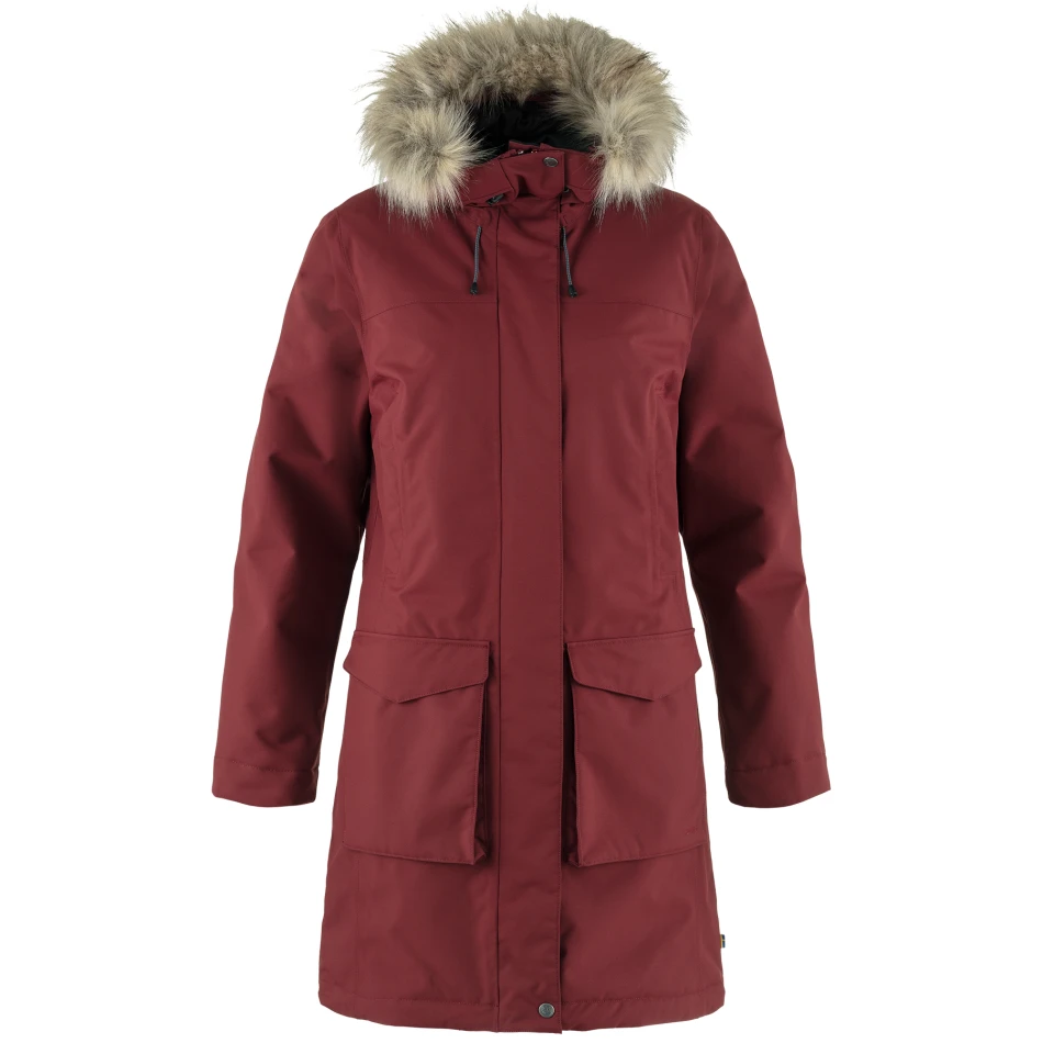 Nuuk Lite Parka W, kolor: 347 - Bordeaux Red