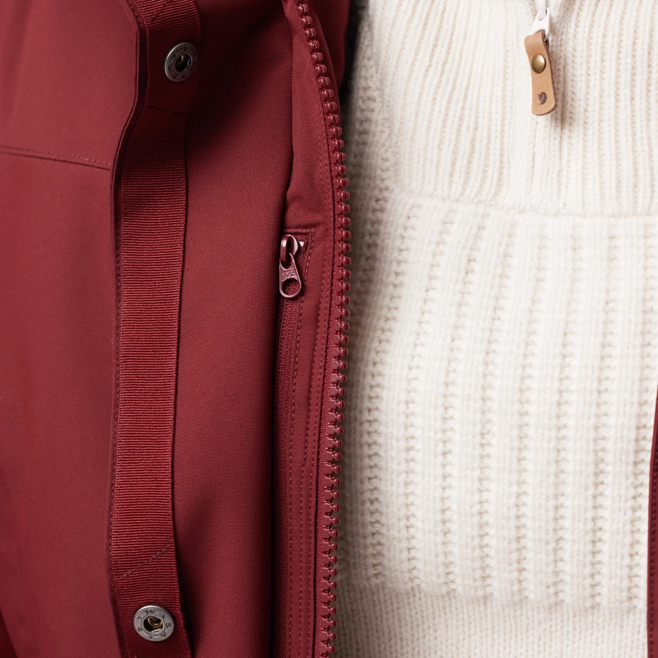 Nuuk Lite Parka W, kolor: 347 - Bordeaux Red