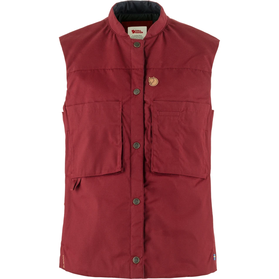 Singi Padded Vest W, kolor: 347 - Bordeaux Red