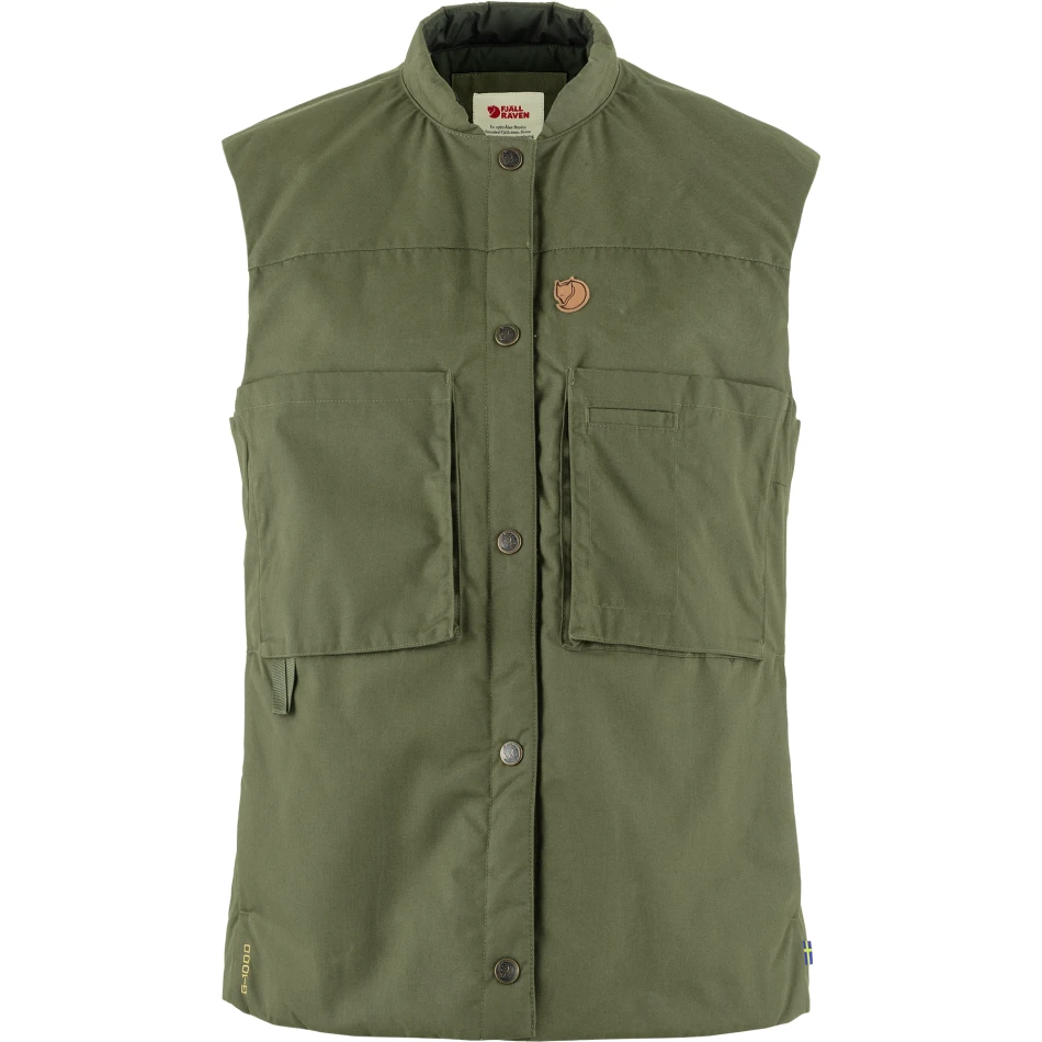 Singi Padded Vest W, kolor: 625 - Laurel Green