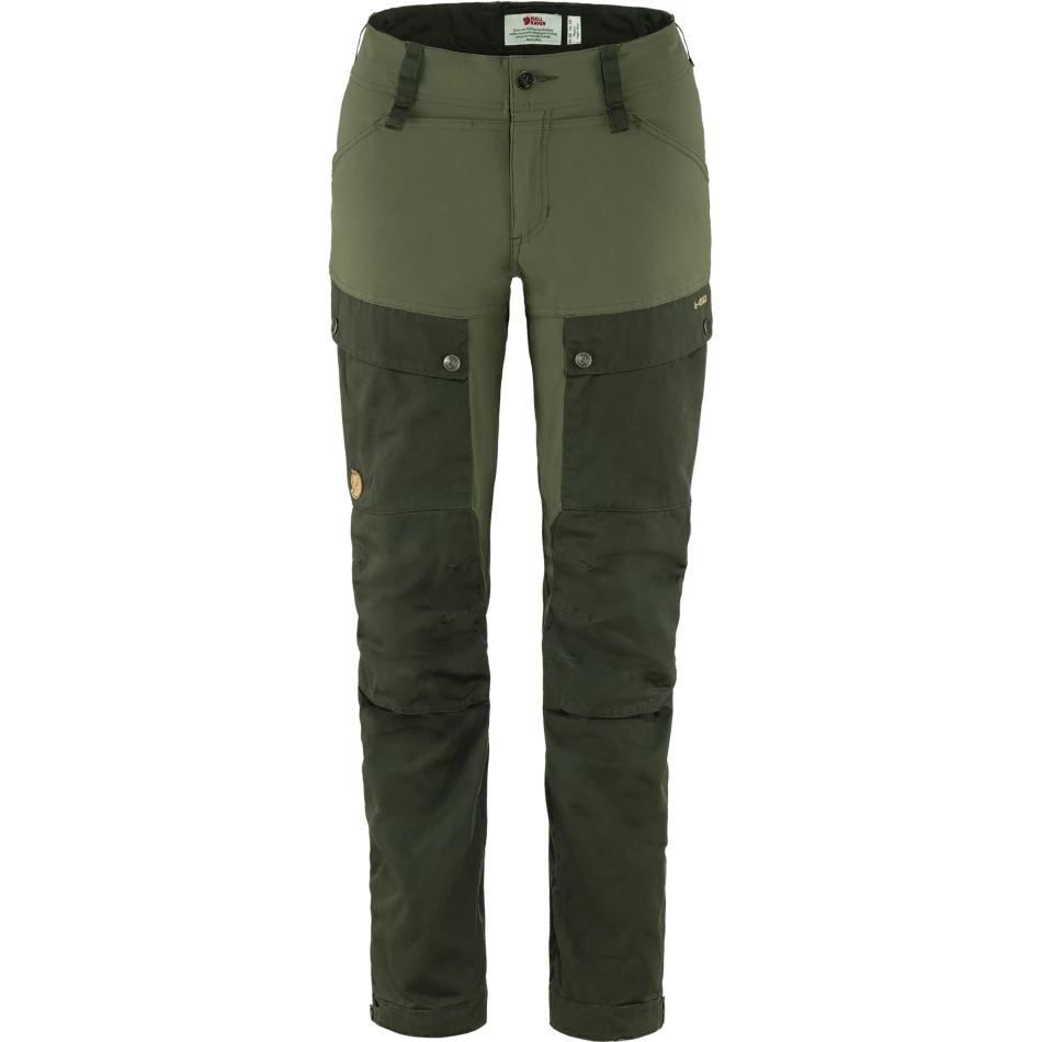 Keb Trousers W, kolor: 662-625 - Deep Forest - Laurel Green, 1
