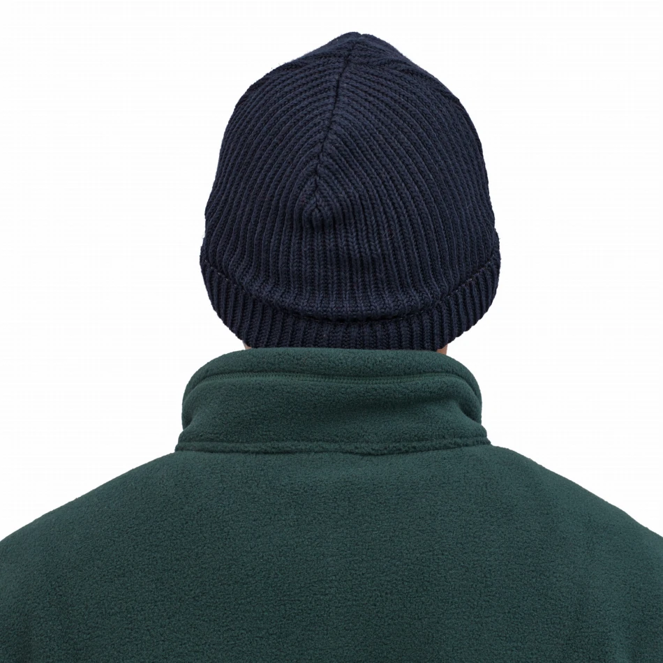 Fisherman's Rolled Beanie, kolor: Navy Blue
