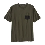 Men's Wild Waterline Pocket Responsibili-Tee, kolor: Basin Green