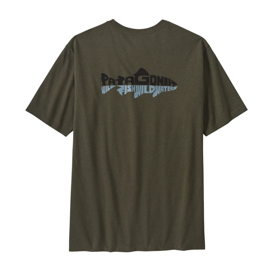 Men's Wild Waterline Pocket Responsibili-Tee, kolor: Basin Green