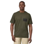Men's Wild Waterline Pocket Responsibili-Tee, kolor: Basin Green